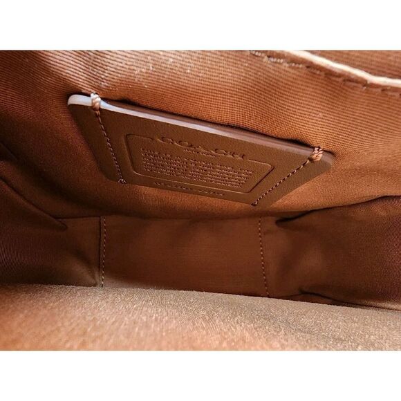 NWT Coach CO916 Lucas Crossbody In Signature Denim Black - Picture 8 of 10